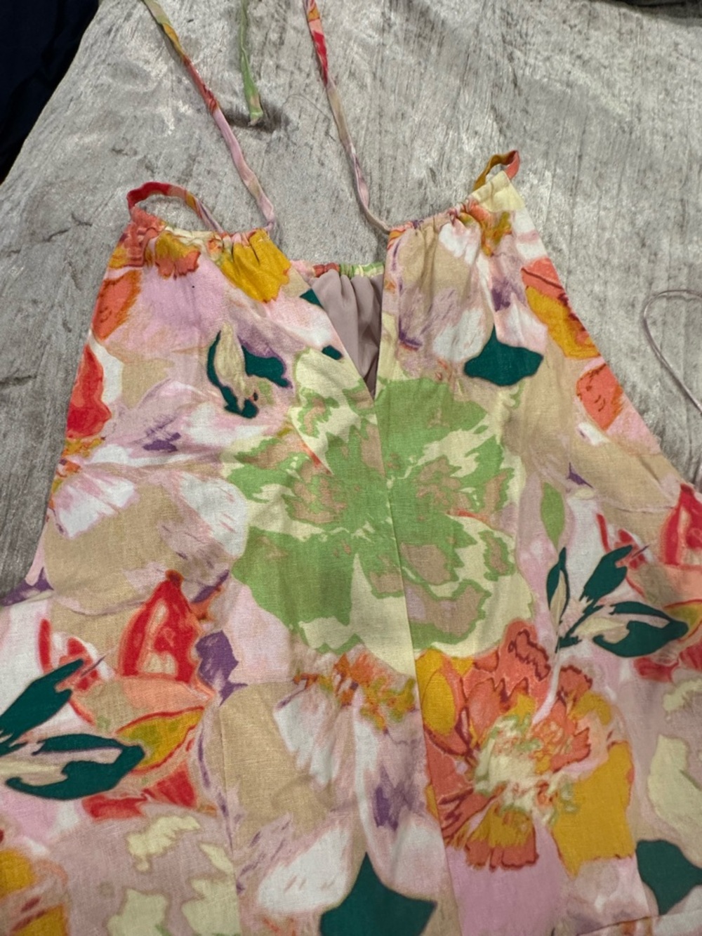 Bar III Floral Wrap Skort in Pink, Green, Yellow, Teal